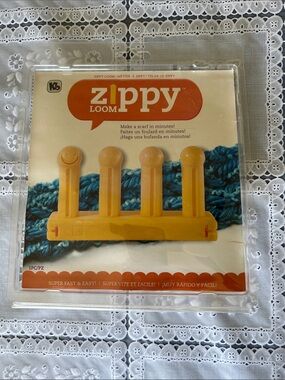 Kb Zippy Loom Kids Loom Scarf Maker - Yellow